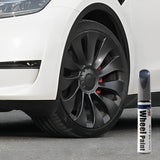 Tesla hjulfälgar Touch Up Paint för modell Y- DIY Curb Rash Repair med färgmatchad Touch Up Paint