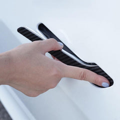 [Real Carbon Fiber] Door Handle Cover For Tesla Model 3/Y (2017-2023) - TESLAUNCH