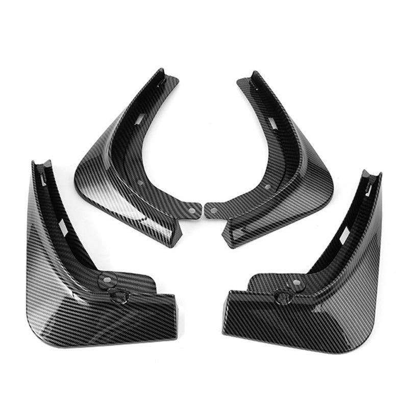 Mud Flaps Splash Guards For Tesla Model 3 Front Rear Mudguard Kit Molded Full Protection Auto Accessories (4 pcs) (2017-2023) - TESLAUNCH