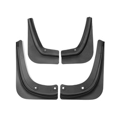 Model Kit de guardabarros delantero y trasero con guardabarros OEM Y/3 Tesla- Guardabarros TPE sin perforaciones (2017-2024) (4 piezas)