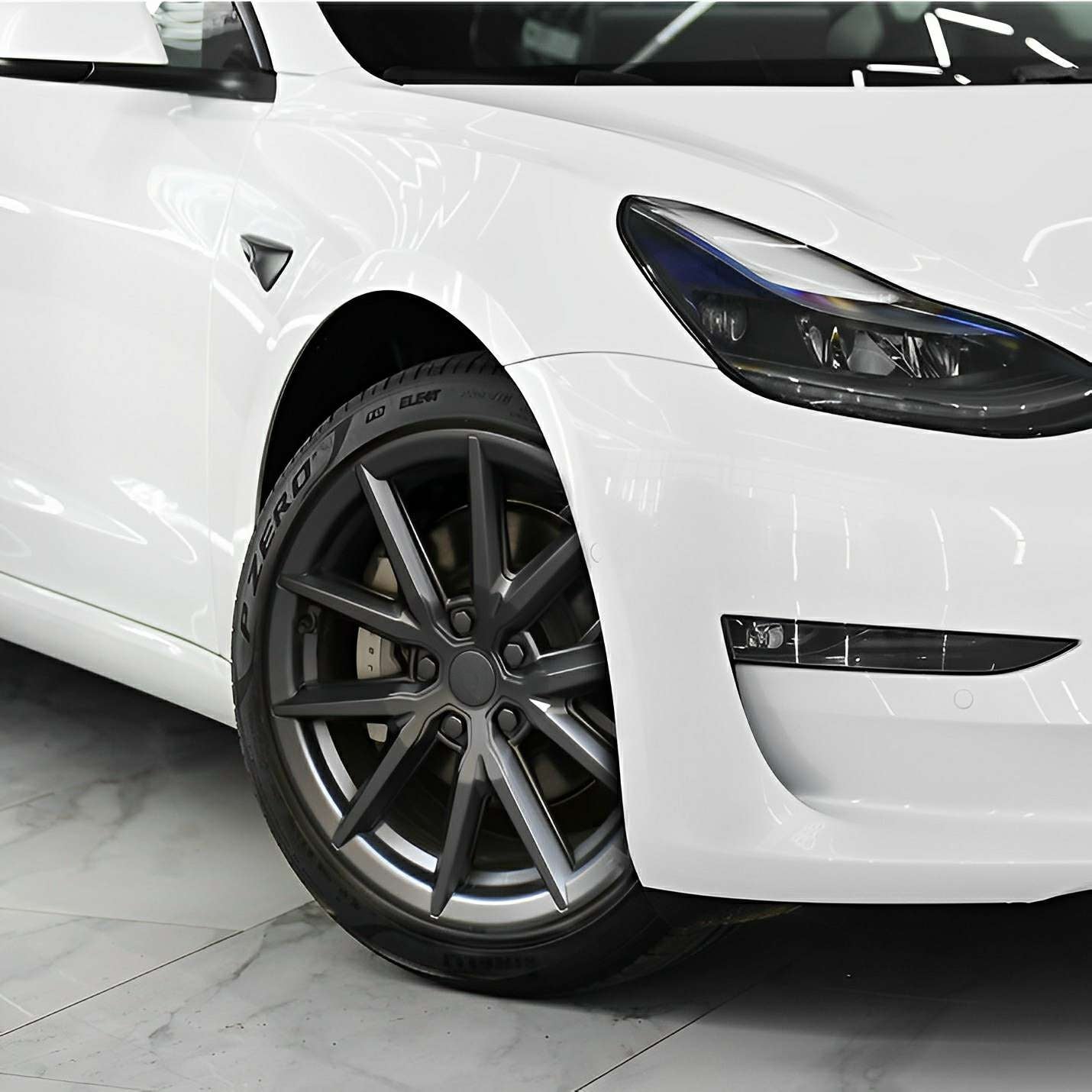 Tesla Model 3/Y AMG-Style Wheel Hub Caps Aero Hubcap (2017-2023) – TESLAUNCH