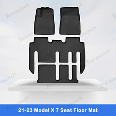 2021-2026 Model X 플로어 매트 트렁크 매트 화물칸 라이너 전천후 TPE