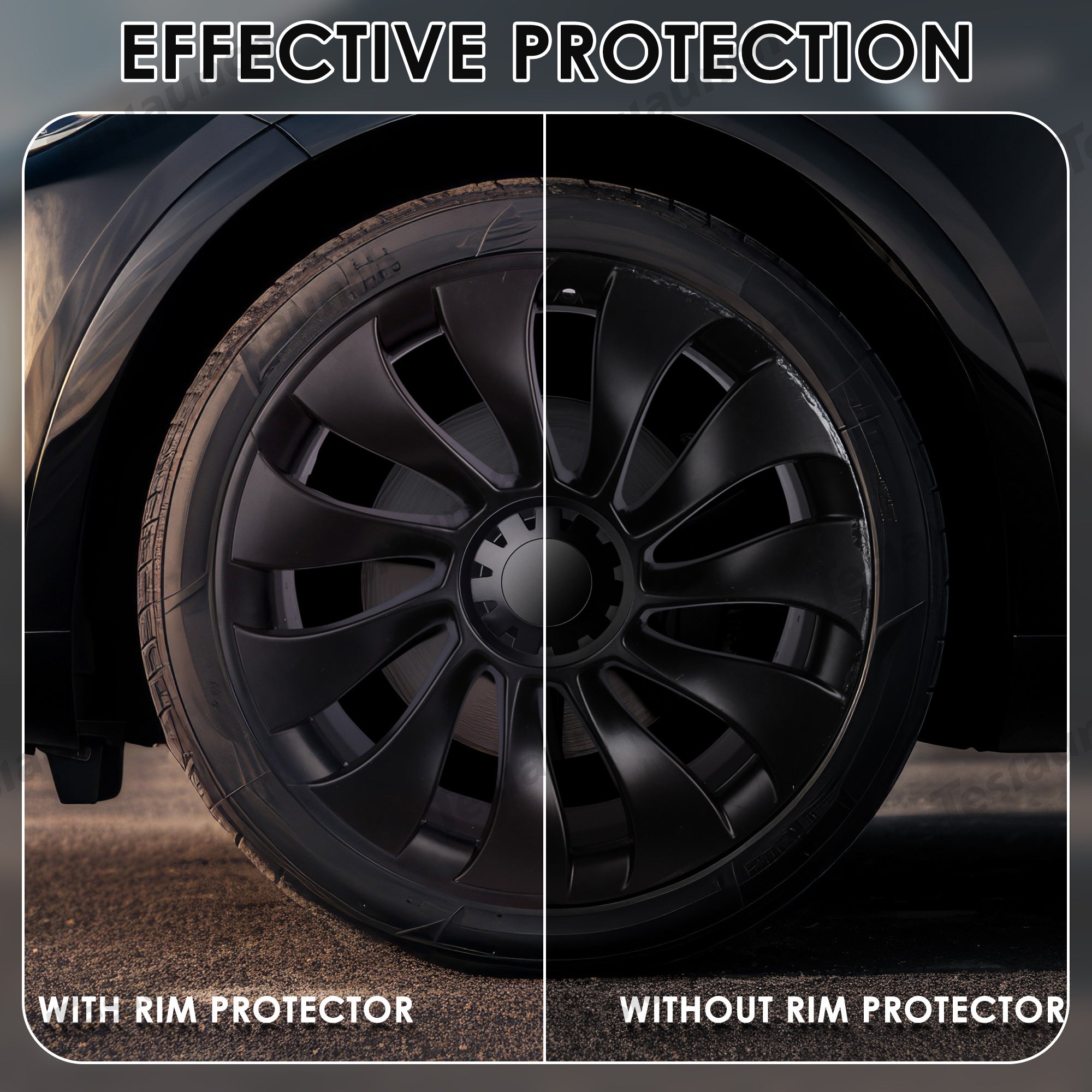Model Y Rim Protector per 21 ''Uberturbin Wheel Ultimate