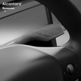 Alcantara Turn Signal Stalk Covers For Tesla Model Y (2017-2024)