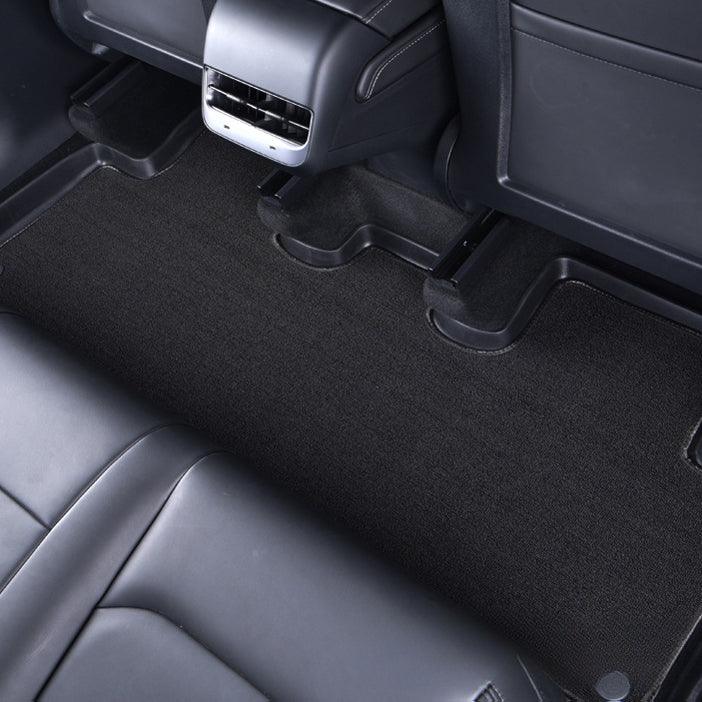 Tesla Model 3 Floor Mats All Weather Double Layer Flocking TPE (2021-2023) - TESLAUNCH
