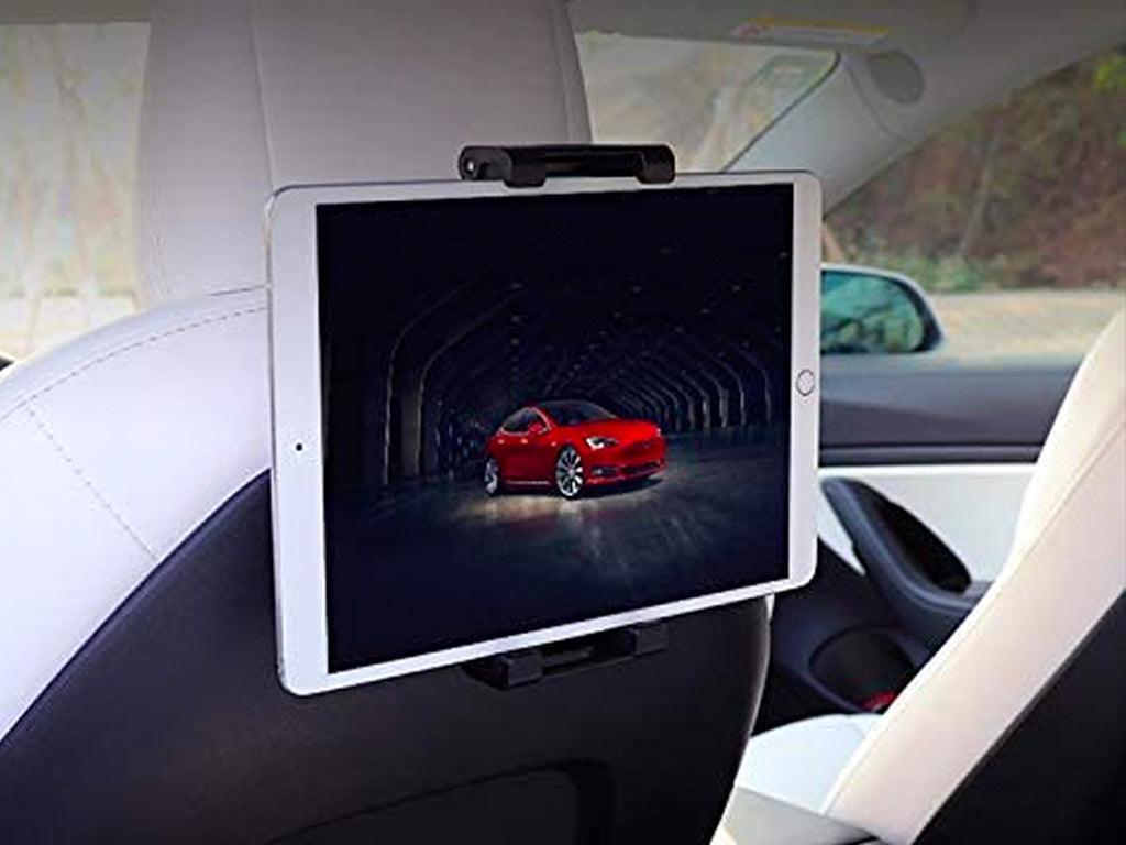 Tesla Model 3/Y Back Seat Pad & Phone Mount (360 Degree Tablet Suppor –  TESLAUNCH