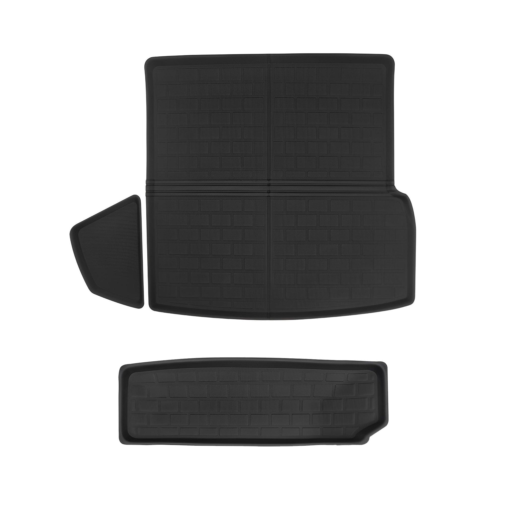 Tesla Model S Floor Mats And Liners 3D Lamination Cutting Cargo Liner (2021-2023) - TESLAUNCH