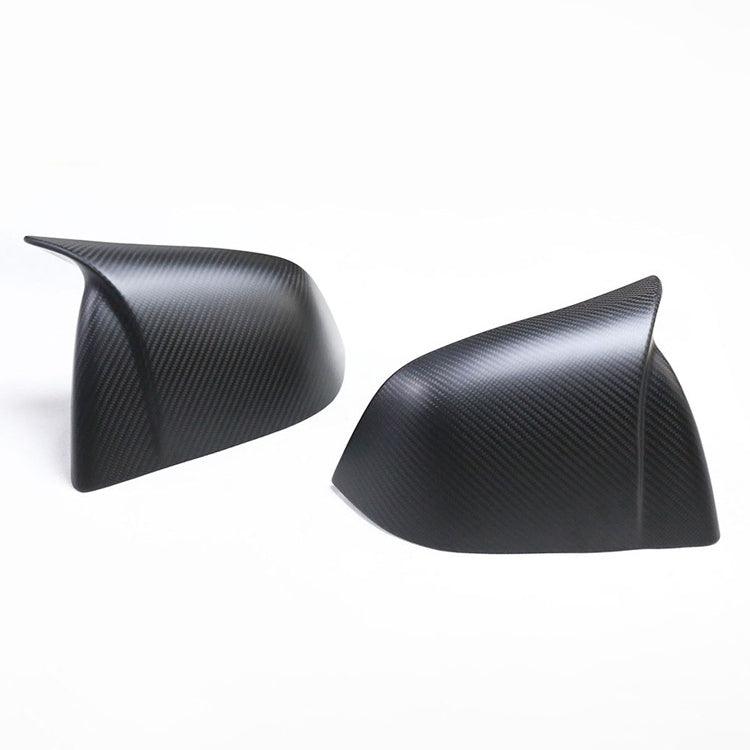 [Real Carbon Fiber] GT Style Side Mirror Cover for Tesla Model Y, Rear View Mirrors Cover Cap (2020-2023) - TESLAUNCH