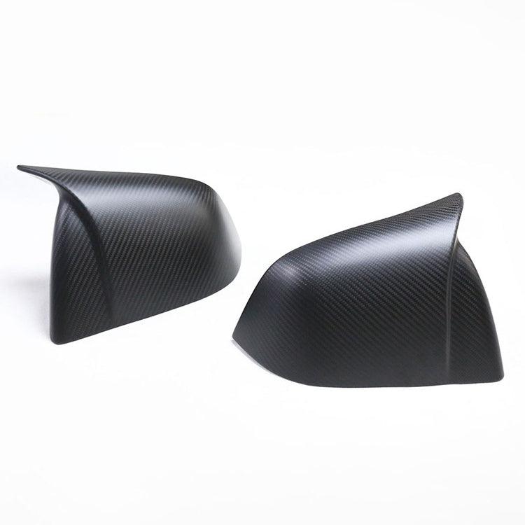 [Real Carbon Fiber] Tesla Model 3 GT Style Side Mirror Cover, Rear View Mirrors Cover Cap (2017-2023) - TESLAUNCH