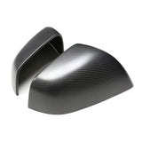 [Real Carbon Fiber] Rear View Mirror Covers For Tesla Model X (2015-2020) - TESLAUNCH