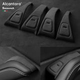 Alcantara Door Button Switch Cover For Tesla Model 3/Y (2017-2023)
