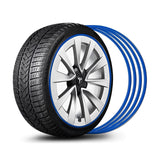 Aluminum Alloy Tesla Wheel Rim Protectors for All Models 3/Y/S/X (4 PCS) (2012-2023)
