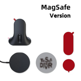 Tesla Dashboard Ratttelefonhållare Magnetic Magsafe Trådlös laddningstelefonhållare för modell 3/Y (2017-2023)
