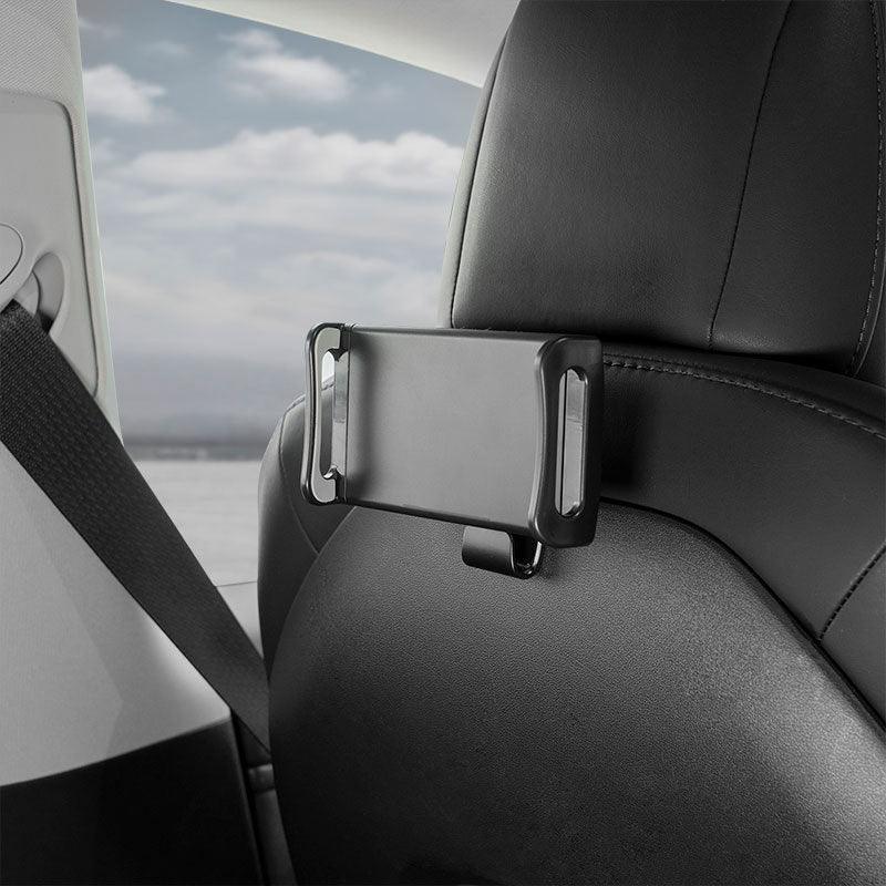 Back Seat Phone Holder Hook For Tesla Model 3 Y Headrest Bracket PC iPad  Support