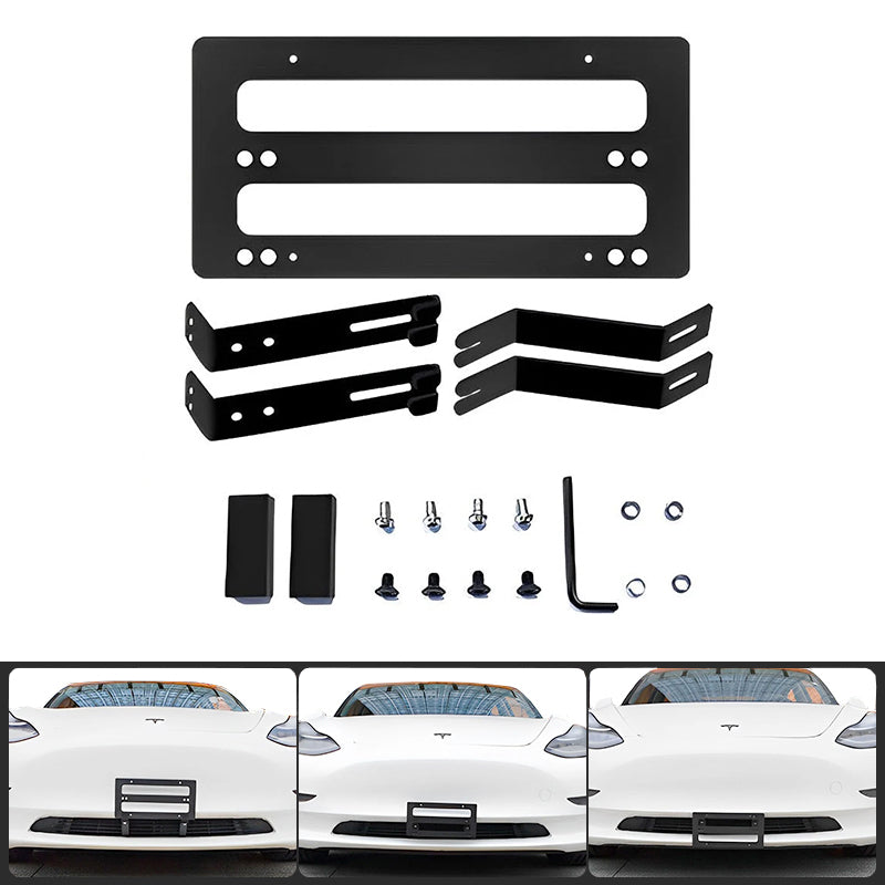 Tesla Front License Plate Holders for Model 3 & Model Y