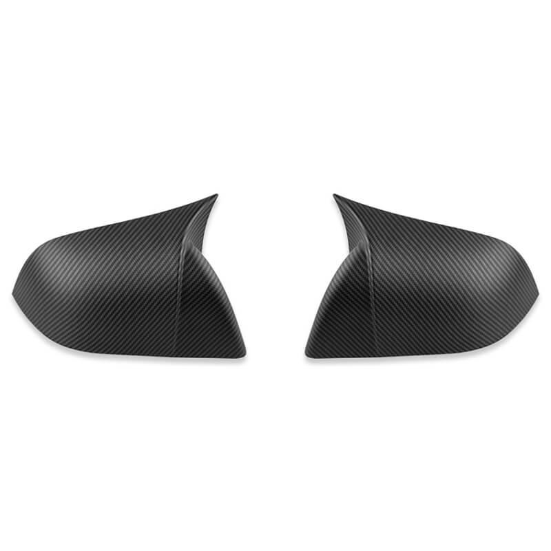 Tesla Model 3 GT Style Carbon Fiber Mirror Caps (Carbon Fiber Pattern ABS) (1 pair) (2017-2023) - TESLAUNCH