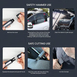 Mini Emergency Car Hammer Window Breaker for Tesla Accessories - All Models - TESLAUNCH