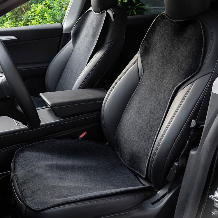 Front Rear Seat Cushion and Backrest for Tesla Model 3 Model Y - Breathable Material   (2017-2023)