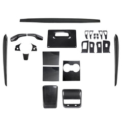 Real Carbon Fiber Interior Mods Wrap Kit for Tesla Model 3 / Y
