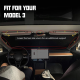 Model3/Y/S/X 앞 유리 차양-앞 유리 커버
