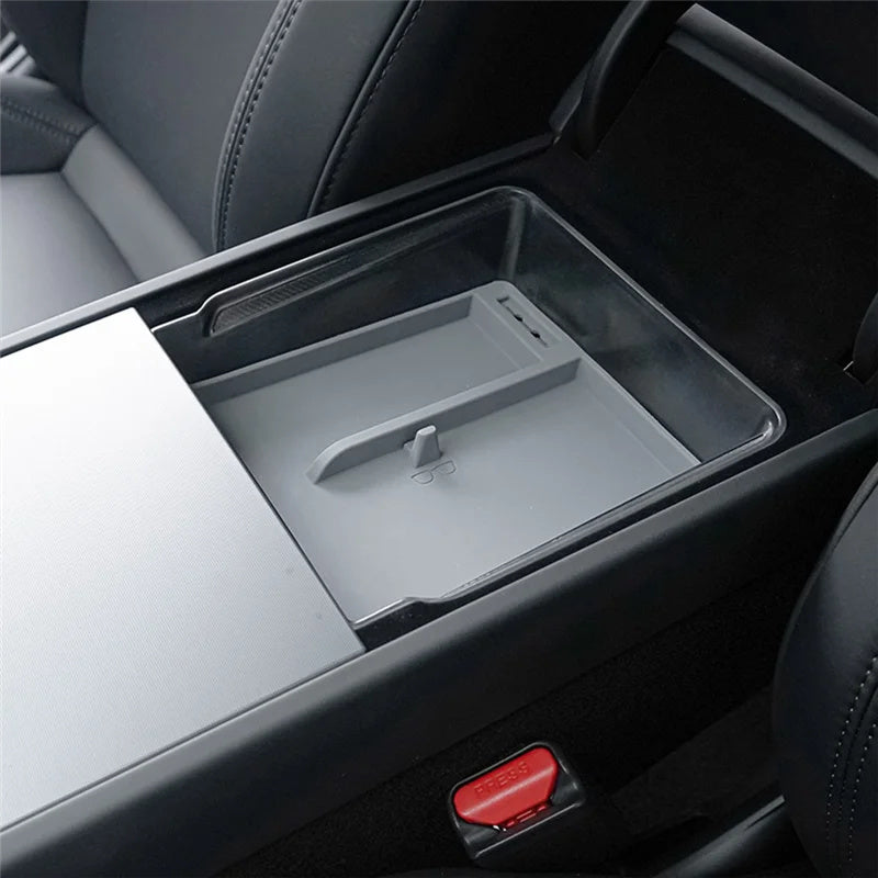 Tesla Model 3 Highland Center Armrest Storage Box – Tesla Premium