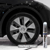 Tesla Vernice per ritocco dei cerchioni per ruote Model Y- DIY Curb Rash Repair con vernice per ritocco in tinta unita