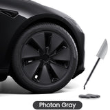 Tesla Wheel Fælger Touch op maling- DIY Curb udslæt Reparation med farve matchet Touch op malind