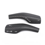 [Real Carbon Fiber] Gear Shift Cover, Turn Signal Stalk Covers for Tesla Model 3/Y (2017-2023) - TESLAUNCH