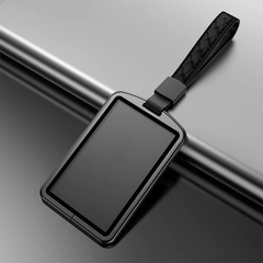 Model 3/Y/X/S Porte-cartes en alliage d'aluminium Porte-cartes NFC pour Tesla (2012-2024) 