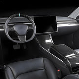 [Real Carbon Fiber] One-piece Steering Wheel Cover For Tesla Model 3/Y Accessories (2017-2023) - TESLAUNCH
