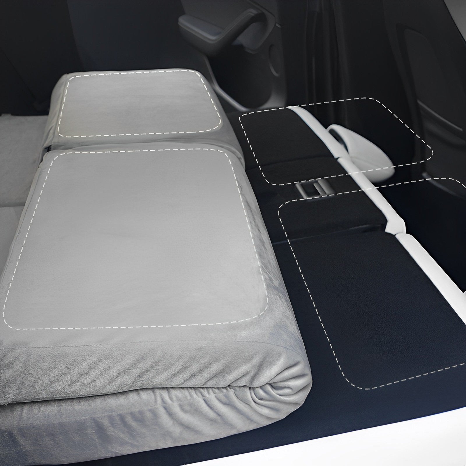 Memory-Schwamm-Kofferraummatratze – Campingmatratze für Tesla Model 3/Y –  TESLAUNCH