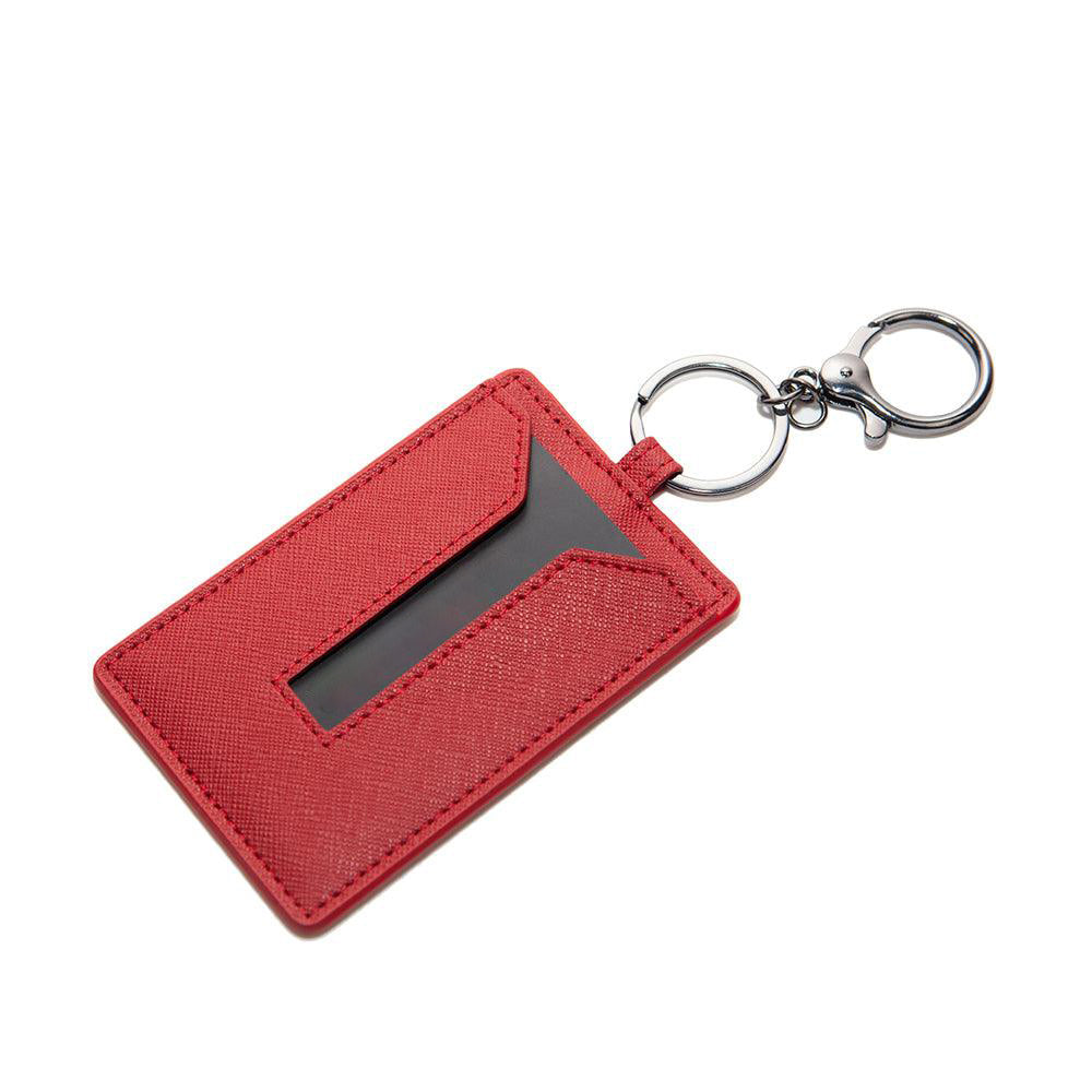 [[PL170]] 3/Y Leder Schlüsselkartenhalter für Tesla(2017-2024)