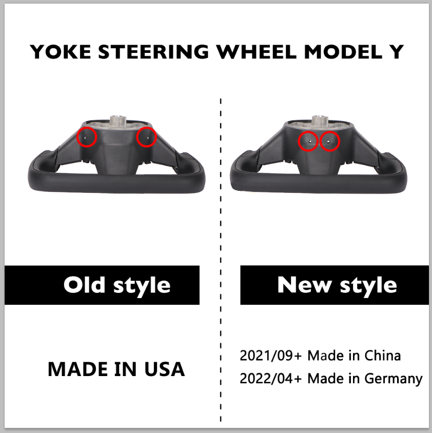 Teslaunch Model 3/Y Yoke Steering Wheel(Gen 2)