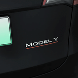 Tesla Tail Mark Red Line Modified High-Performance Version urheilulliset koristetarrat Model 3/Y/S/X (2012-2023)