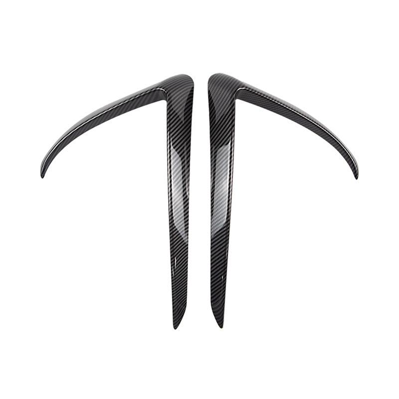 Model 3 Fog Light Canards/Eyelids (1 Pair) (2017-2023) - TESLAUNCH