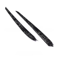 [Real Carbon Fiber] Door Trim Cover For Tesla Model 3, Front Door Trim Panel Caps (2021-2023) - TESLAUNCH
