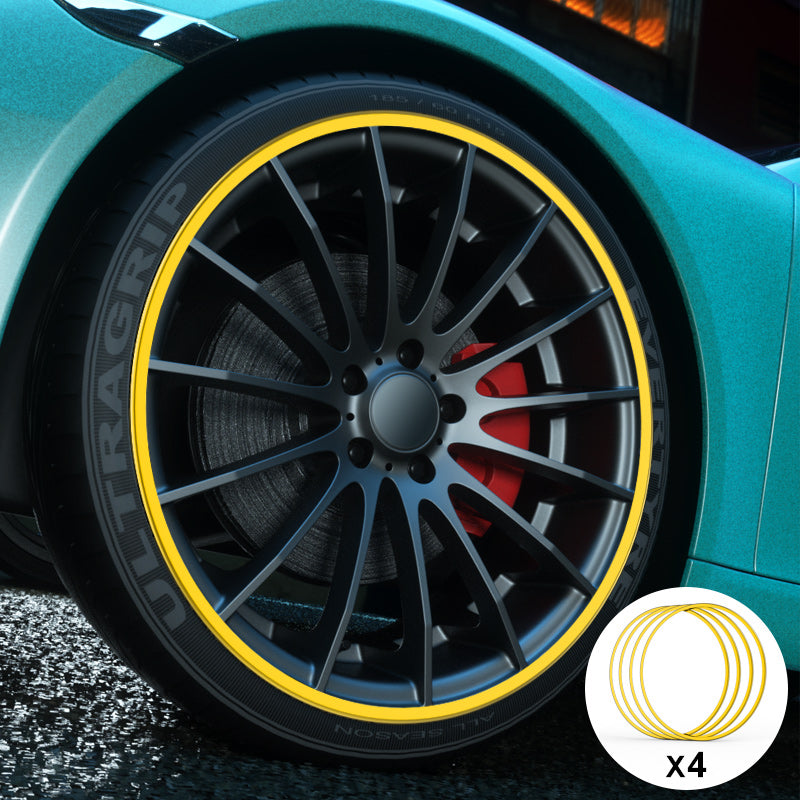 Wheel Protection Aluminum Alloy Wheel Rim Protector- Fits All Cars (4pcs) – TESLAUNCH
