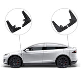 Mud Flaps Splash Guards For Tesla Model X (4 Pcs) (2015-2020)