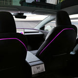 Rear Backseat Ambient Interior Light Strip for Tesla 2024 Model 3 Highland (2 PCS)
