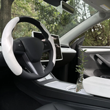 Matte White Tesla Interior Upgrade Kit for Model 3/Y