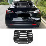 Tesla Bagrudelameller til Model Y- Modificerede bagskodder og dekoration af solskærm bagpå