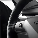 Tesla Alcantara Hand Stitch Steering Wheel Cover