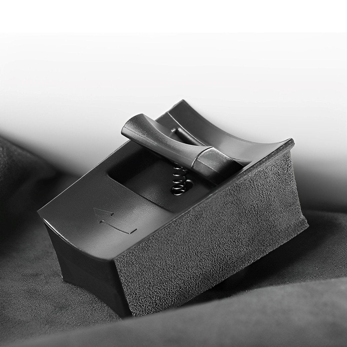 Alcantara Cup Holder Limiter For Tesla Model 3/Y (2021-2023) - T-Launch