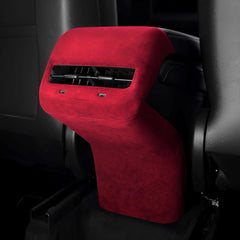 Alcantara Rear AC Vent Cover and Rear Anti-kick Cover For Tesla Model 3/Y (2017-2023) - T-Launch