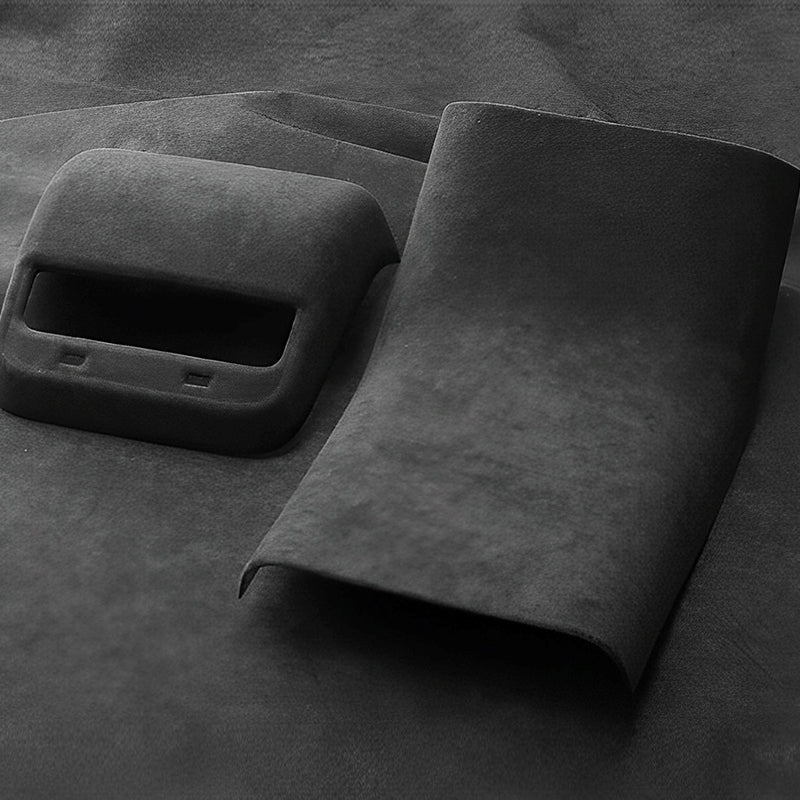 Alcantara Rear AC Vent Cover and Rear Anti-kick Cover For Tesla Model 3/Y (2017-2023) - T-Launch