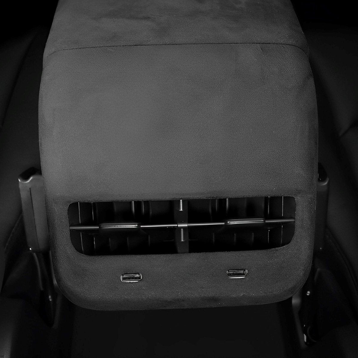 Alcantara Rear AC Vent Cover and Rear Anti-kick Cover For Tesla Model 3/Y (2017-2023) - T-Launch