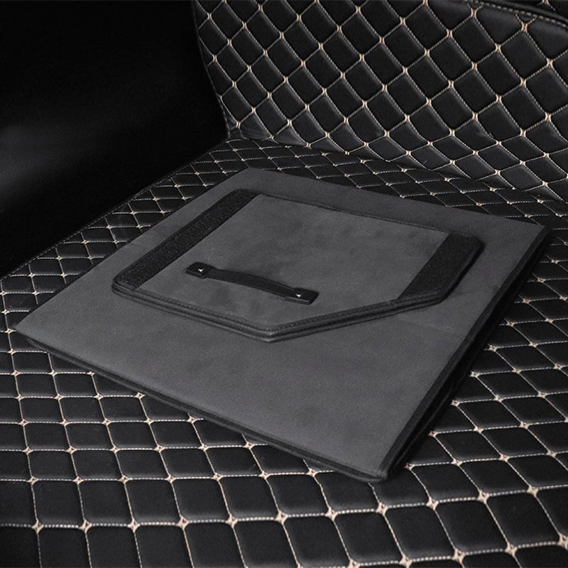 Alcantara Trunk Folding Storage Box for Tesla Model 3/Y/X/S/Cybertruck - T-Launch