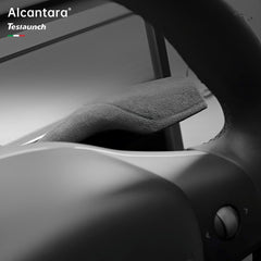 Alcantara Turn Signal Stalk Covers (2 Pcs) For Tesla Model Y (2017-2024) - T-Launch