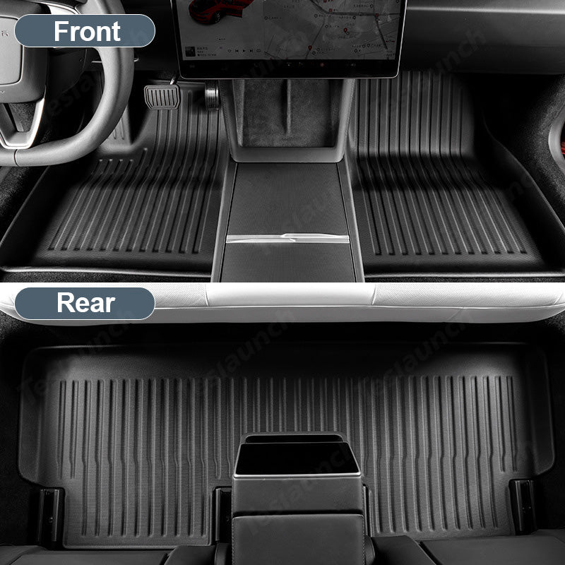 All Weather TPE Floor Mat for Tesla 2024+ Model 3 Highland - T-Launch