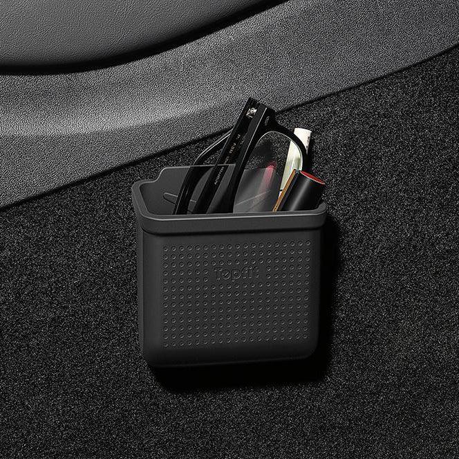 Tesla Center Console Velcro Stick Storage Box Organizer For Model 3/Y (2017-2023) - TESLAUNCH